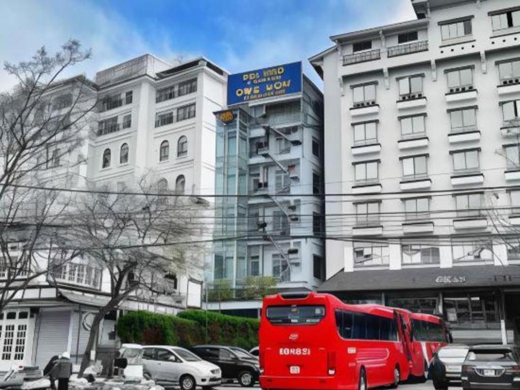Gold Night Hotel Dalat Bagian luar foto