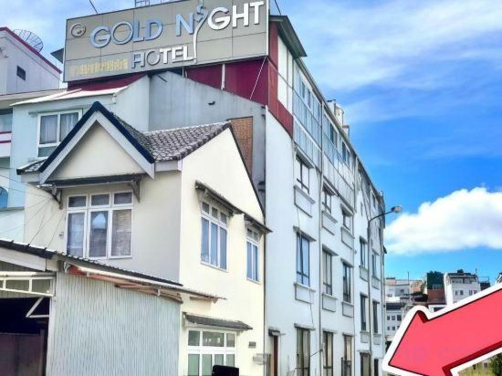 Gold Night Hotel Dalat Bagian luar foto