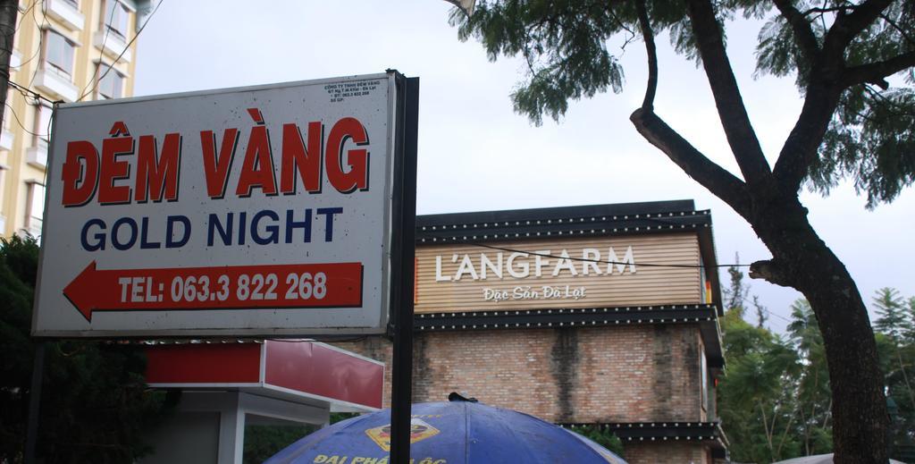 Gold Night Hotel Dalat Bagian luar foto